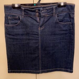 Denim skirt